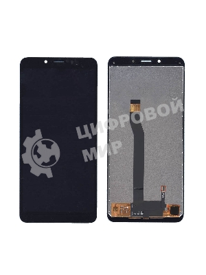 Дисплей для Xiaomi Redmi 6, Redmi 6A в сборе с тачскрином черный