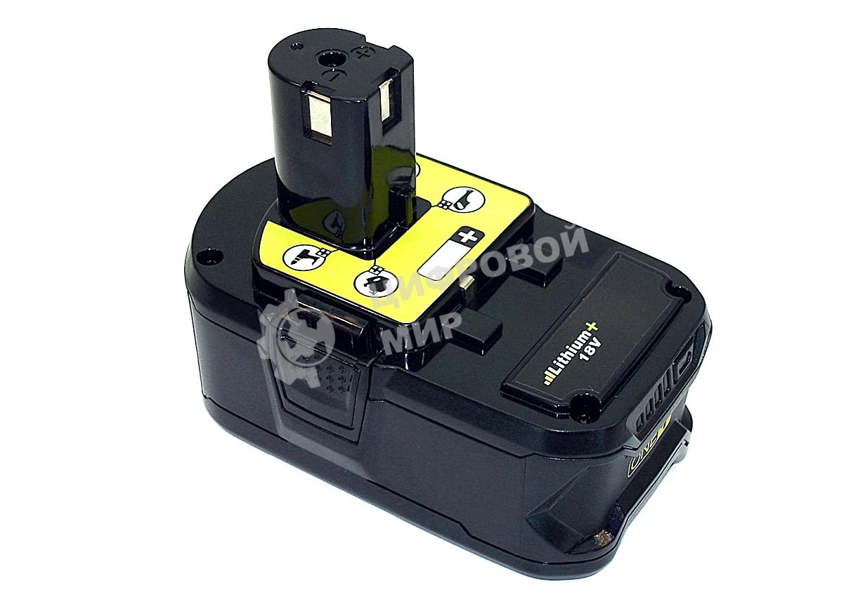 Аккумулятор для RYOBI (p/n: P104, P103, RB18L30) 3Ah 18V Li-Ion