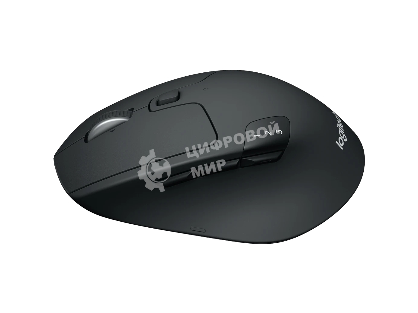 Мышь беспроводная Logitech M720 Triathlon черный, 1000 dpi, радиоканал, Bluetooth, USB, кнопки - 8