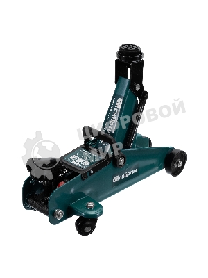 Домкрат гидравлический подкатной Сибртех2 т, 135-320 мм