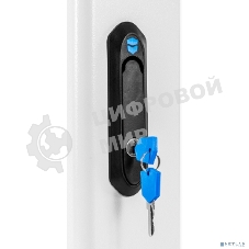 Шкаф коммутационный ЦМО (ШРН-9.500) настенный 9U 600x529 мм пер. дв. стекл. 200 кг серый 470 мм 180 град.