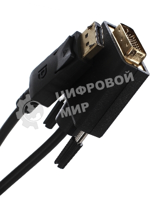 Кабель-переходник DisplayPort---DVI_M/M 1,8м Telecom TA668-1.8M
