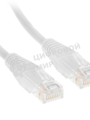 Патч-корд Lanmaster TWT UTP кат.5e, с заливными колпачками, 0.5 м, зеленый