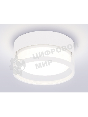 Светильник Ambrella light TN5505 SWH/CL белый песок/прозрачный GX53 D85*43