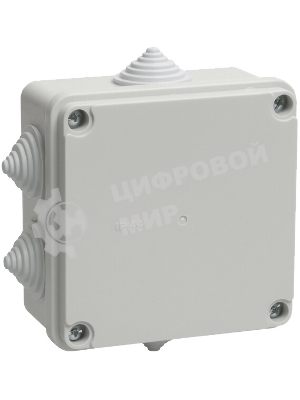 Коробка распаячная ОП 100х100х50 IP55 KM41234 IEK UKO11-100-100-050-K41-55