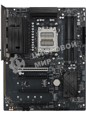 Материнская плата ASUS B850 MAX GAMING WIFI, AM5, AMD B850, 4xDDR5, 4xSATA, 3xM.2, 1xPCIe 5.0 x16, 1xPCIe 4.0 x16, 2xPCIe 3.0 x16, 1xHDMI, 1xDisplayPort, 1x 2.5Gb LAN, 4xUSB 3.2 Gen2, 2xUSB 3.2 Gen1, 2xUSB 2.0, 3x3.5 мм, 7.1, ATX