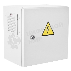 Шкаф ЭКОНОМ уличный всепогодный настенный укомплектованный (В500 Ш500 Г250), комплектация T1-IP54