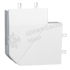 Угол плоский переменный Legrand 030303 для кабель-канала 75х20мм, белый