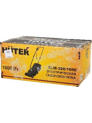 Газонокосилка роторная Huter ELM-320/1000, 32 см, 1000Вт 900/70/4/19
