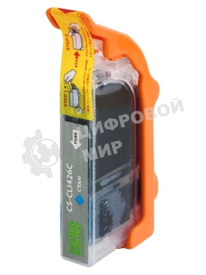 Картридж струйный Cactus CS-CLI426C голубой (8.4 мл.) для Canon Pixma MG5140/5240/6140/8140/MX884