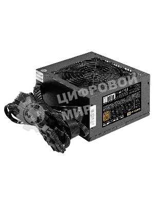 Блок питания 450W ExeGate 80 PLUS Bronze 450PPH-S-OEM (ATX, APFC, SC, КПД 88% (80 PLUS Bronze), 12cm fan, 24pin, (4+4)pin, 2xPCI-E, 3xSATA, 3xIDE, кабель 220V 1,8м с защитой от выдергивания, black, RTL)