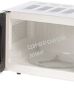 Микроволновая печь Mystery MMW-2012 белый, 20 л, 800 Вт, переключатели - поворотный механизм