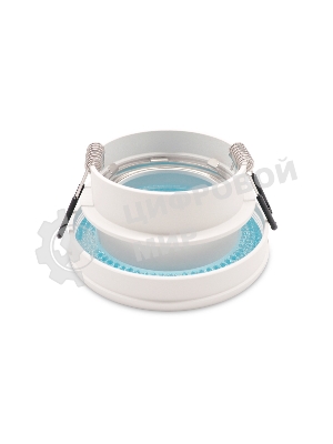 Светильник Ambrella light TN344 SWH/BL белый песок/голубой GU5.3 D85*45