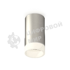 Светильник Ambrella Light XS6324041 SSL/FR серебро песок/белый матовый MR16 GU5.3 (C6324, N6248)
