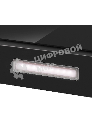 Вытяжка каминная наклонная Maunfeld Astro 60 черный/черное стекло, 60 см, 850 куб. м/ч, 60 дБ