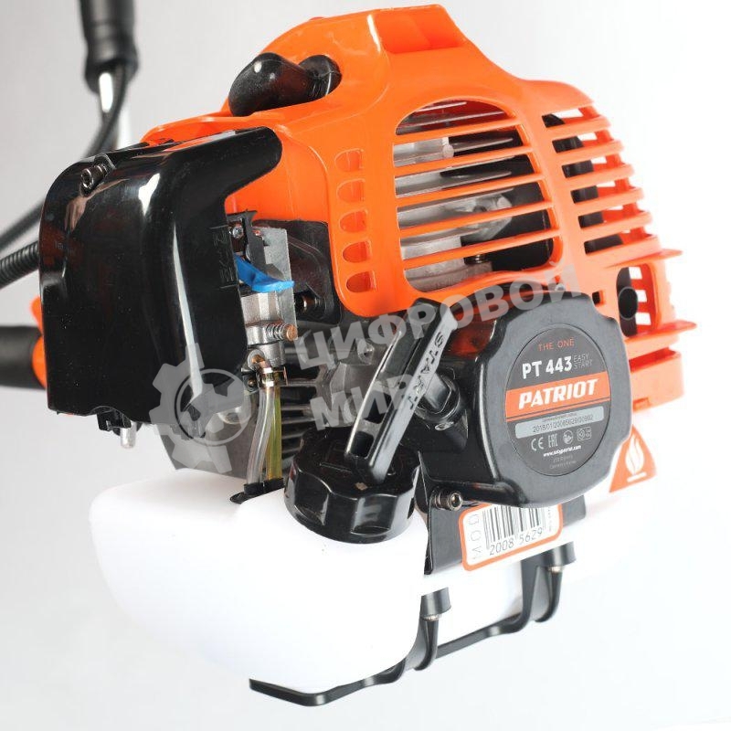 Триммер бензиновый Patriot PT 443 The One (1+1) 1840Вт 2.5л.с. неразбор.штан. реж.эл.:леска/нож
