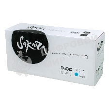 Картридж Sakura TK580C для Kyocera Mita FS-5150DN/5250DN, синий, 2800 к.