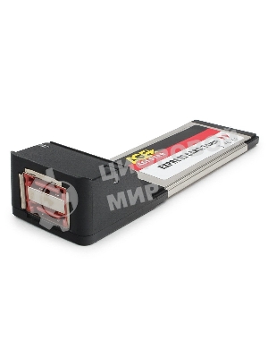 Контроллер eSATAII AgeStar as-eces2-s, Expresscard, порты: 2 х внешн. eSATAII (SILICON 3132 chip)
