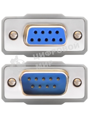 Greenconnect Удлинитель 1.8m COM RS-232 порта GCR- DB9CM2F-1.8m 9M AM/9F AF, пакет Greenconnect Удлинитель 1.8m COM RS-232 порта GCR- DB9CM2F-1.8m 9M AM/9F AF, пакет