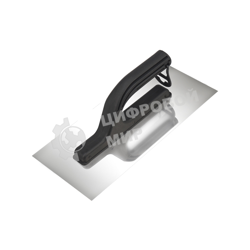 Гладилка нержавеющая Rexant 130х270 мм, пластиковая ручка