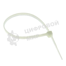 Хомут кабельный 3.6х200 нейл. белый (уп. 100 шт) EKF plc-c-3.6x200