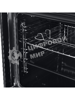 Духовой шкаф электрический Maunfeld EOEM.589B черный/серебристый, встраиваемый