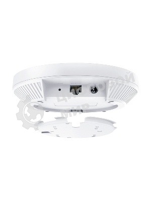 Потолочная точка доступа TP-Link EAP653 AX3000 Ceiling Mount Dual-Band Wi-Fi 6 Access Point, 1 1Gbps RJ45 Port, 574Mbps at2.4 GHz + 2402 Mbps at 5 GHz, 802.3at POE, 2 Internal Antennas