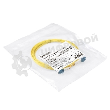 Патч-корд волоконно-оптический ExeGate FC-D-9-LC-LC-3M-LSZH (Шнур ВО SM 9/125 (OS2/G.652.D), LC/UPC-LC/UPC, Duplex, LSZH, 3м)