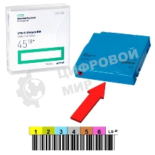 Ленточный накопитель HPE Ultrium LTO9 Data cartridge 45TB RW