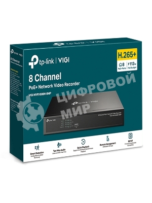 Сетевой видеорегистратор 8 Channel PoE Network Video Recorder