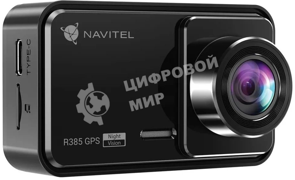 Видеорегистратор Navitel R385 GPS черный 1440x2560 1440p 140гр. GPS CV7327