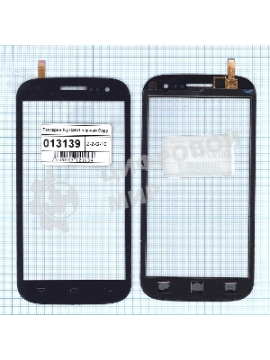 Сенсорное стекло (тачскрин) для Fly IQ451 Quattro Vista, черное