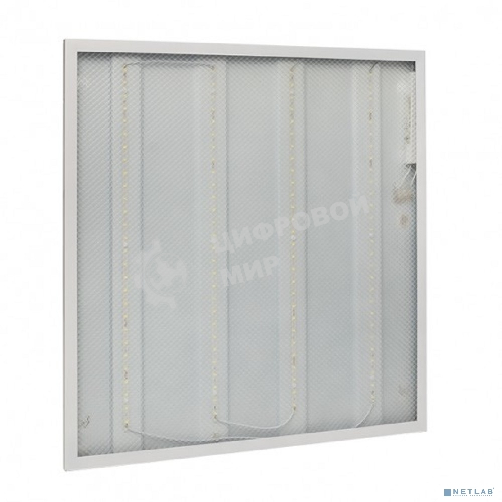 Панель светодиодная EKF LPL-4101-Z-36-4000 ДУО-4101-Z 36Вт 4000К призма 595х595 Basic