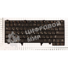 Клавиатура для ноутбука Dell Latitude E6220 E6320 E6420 E5420 E6230 с указателем с подсветкой