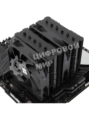 Устройство охлаждения(кулер) Thermalright Peerless Assassin 120 SE Soc-AM5/AM4/1200/1700/1851 черный 4-pin 25.6dB Al+Cu 730gr Ret (PA120-SE)