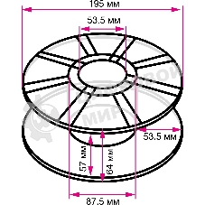 Пластик для принтера 3D Cactus CS-3D-PLA-1KG-WOOD PLA d1.75мм 1кг L326м 1цв.
