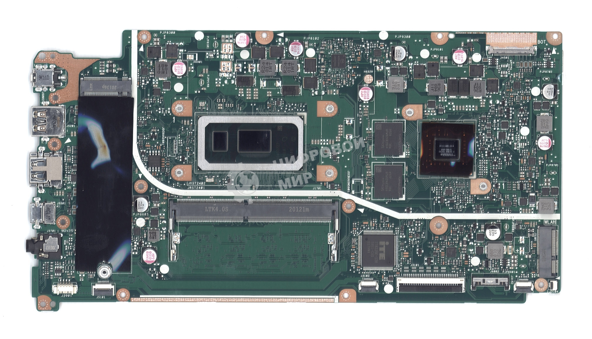 Материнская плата для Asus X712FB 8G/I3-10110U 90NB0L40-R00130