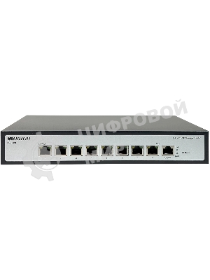 Коммутатор управляемый ORIGO OS6208/A1A L2, 8x10Gbase-T, консольный порт RJ-45, комплект для установки в 19