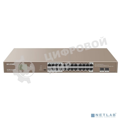 Коммутатор 24PORT 4POE G1126P-24-410W IP-COM