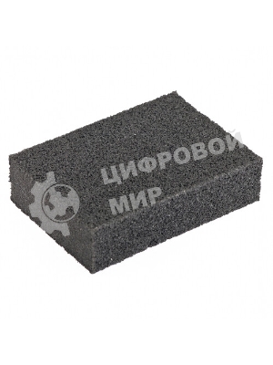 Губка для шлифования Matrix, 100 х 70 х 25 мм, мягкая, P 100