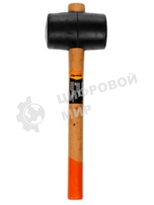 Киянка резиновая Sparta 680 г, белая резина, фибергласовая рукоятка