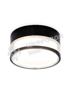 Светильник Ambrella light TN5506 SBK/CL черный песок/прозрачный GX53 D85*43