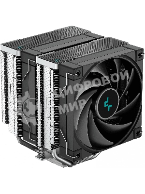 Кулер для процессора DEEPCOOL AK620 черный, 120 мм, алюминий/медь, 1850 об/мин, 28 дБ, 4 pin, 260 Вт, 162 мм