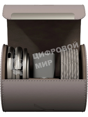 Беспроводное зарядное устройство Magssory WCH073 25W 3A (PD+QC+SCP+FCP+AFC) для Apple титановый