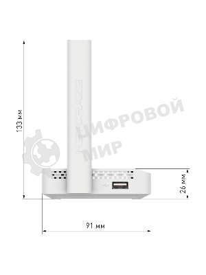 Маршрутизатор/ Интернет-центр Mesh Wi-Fi N300, 3-портовым Smart-коммутатором и портом USB