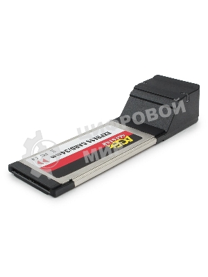 Контроллер eSATAII AgeStar as-eces2-s, Expresscard, порты: 2 х внешн. eSATAII (SILICON 3132 chip)