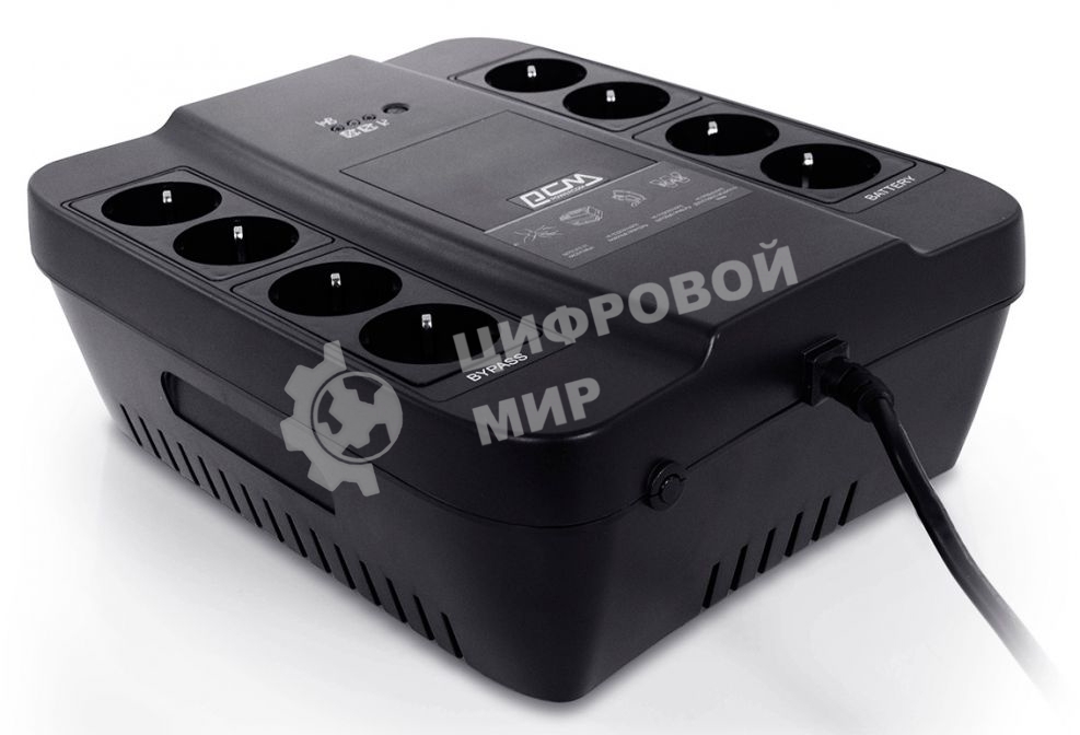 Источник бесперебойного питания Powercom Spider SPD-1000N 550Вт 1000ВА черный
