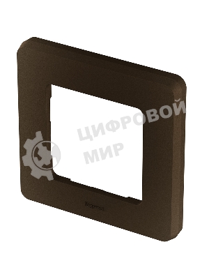 Рамка 1 пост. бронза Inspiria