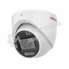 Камера видеонаблюдения аналоговая HiWatch DS-T203A(B) (3.6мм) 3.6-3.6мм HD-TVI цв. корп.:белый