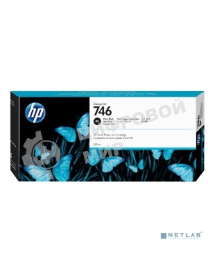 Картридж струйный HP 746 300-ml фото черный Ink Cartridge